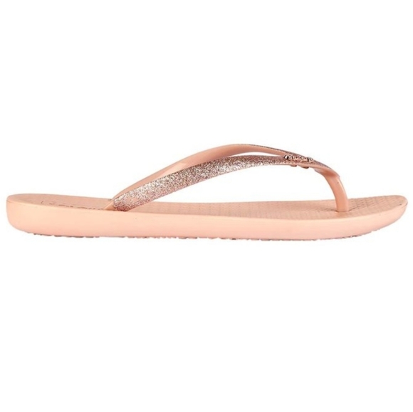 👣COLOKO Blush Glitter Aacent Orchid Flip Flop - Picture 3 of 5